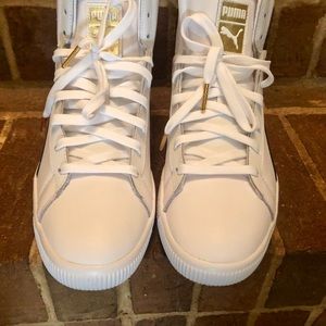 Clyde Mid Cote Foil Puma